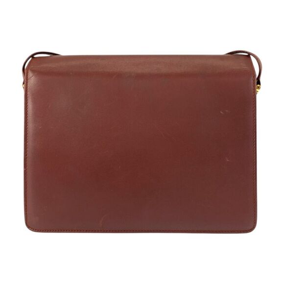 Cartier Vintage Must Line Leather Shoulder Bag - Picture 2 of 10